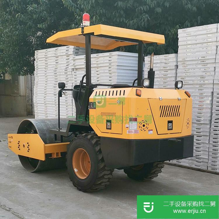 山東出售二手山菱重工小型振動壓路機3.5噸