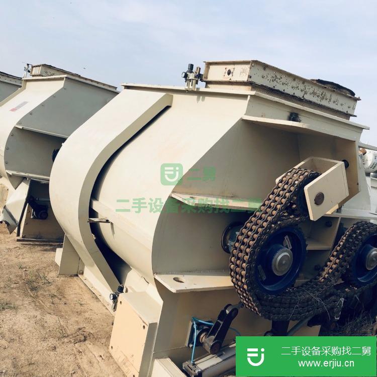 山東出售二手雙軸槳葉式混合機(jī)