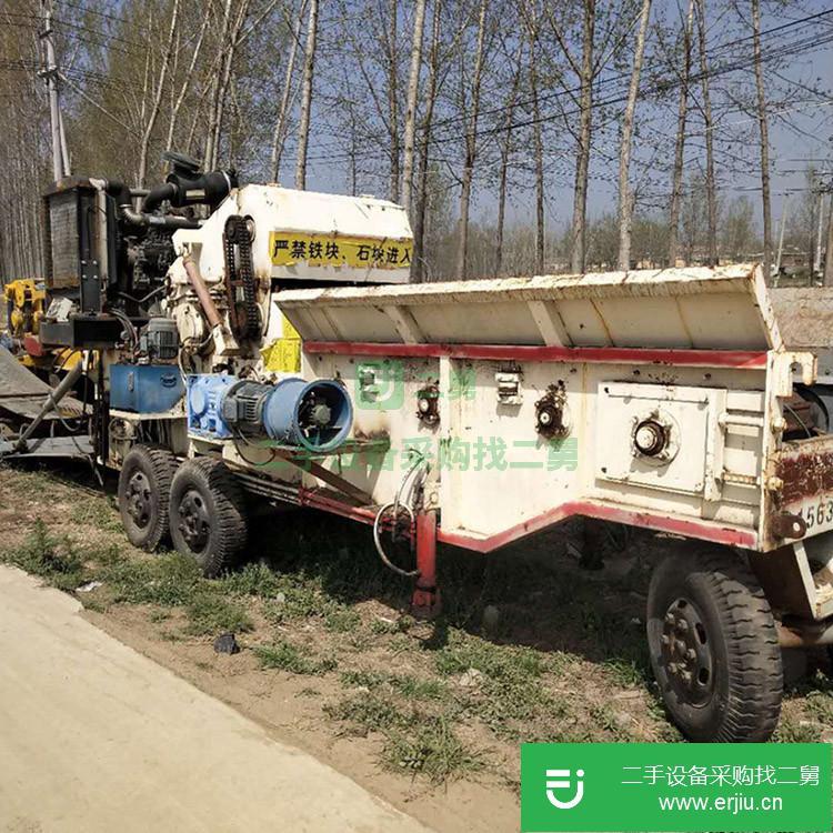 山東出售二手1000型模板破碎機