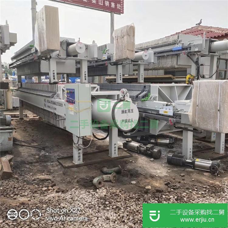 山東出售二手污泥壓濾機