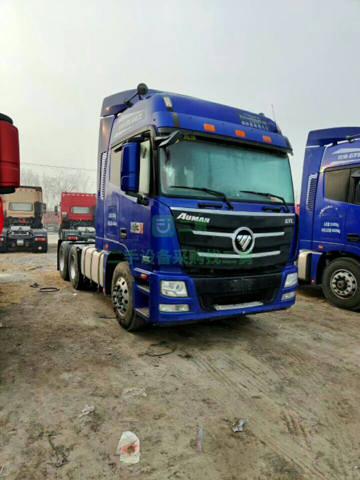 出售國四歐曼牽引車16年5月份上戶的430馬力雙驅輕體車