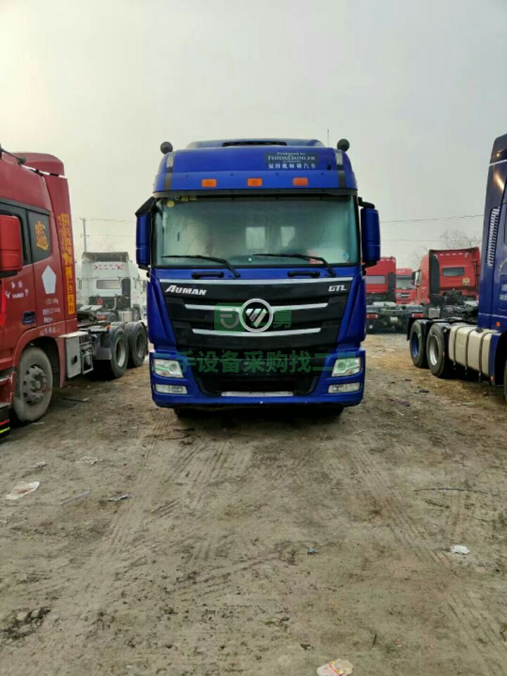 出售國四歐曼牽引車16年5月份上戶的430馬力雙驅輕體車