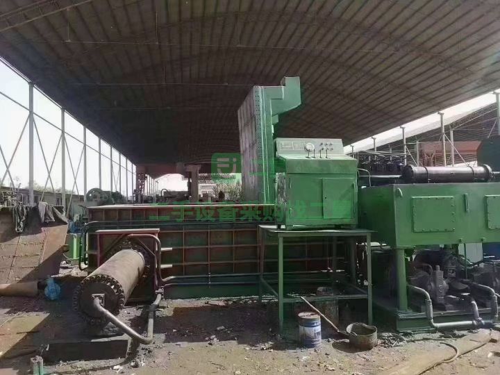 重慶出售二手八成新的華宏315噸金屬壓塊機