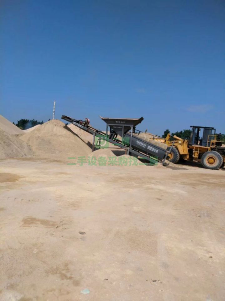 河北出售二手的九成新的50型滾筒篩振動篩