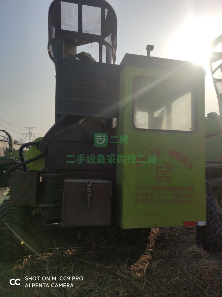 出售二手的龍業(yè)王牌9YFQ2250型秸稈飼料打捆機(jī)
