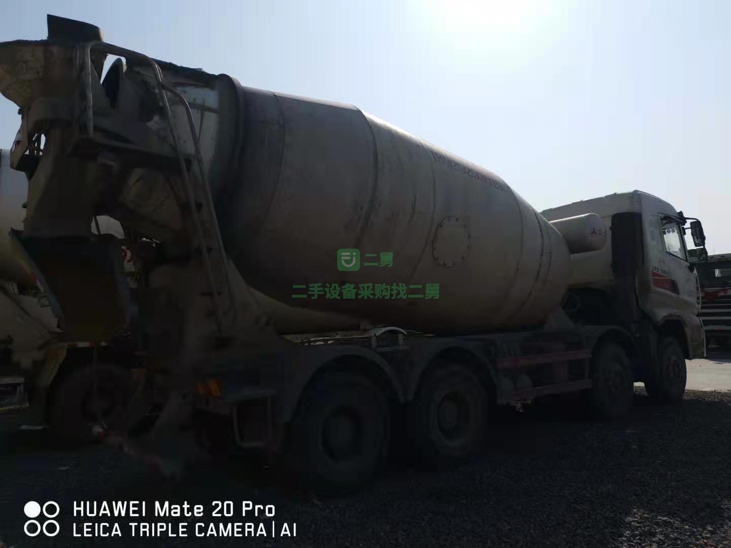 出售一臺19年三一輕量化攪拌車，日野發(fā)動機