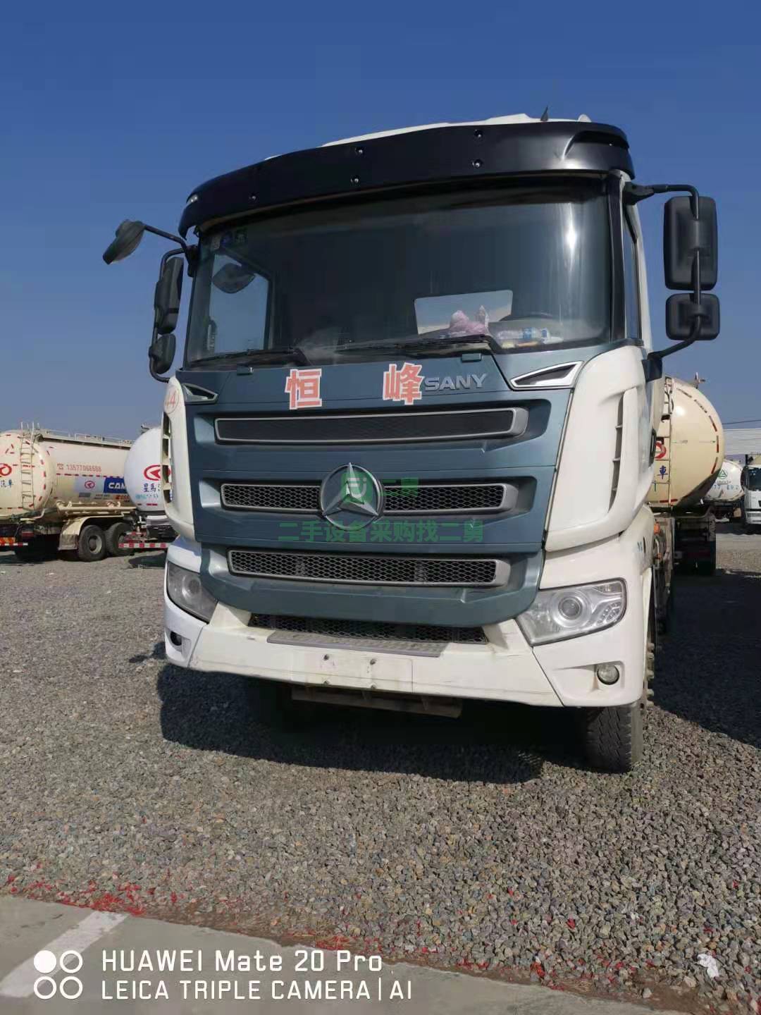 出售一臺19年三一輕量化攪拌車，日野發(fā)動機