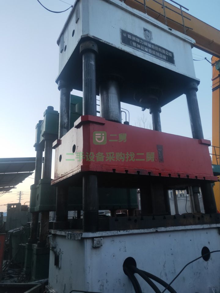 山東出售二手的九成新的徐鍛1000噸液壓機