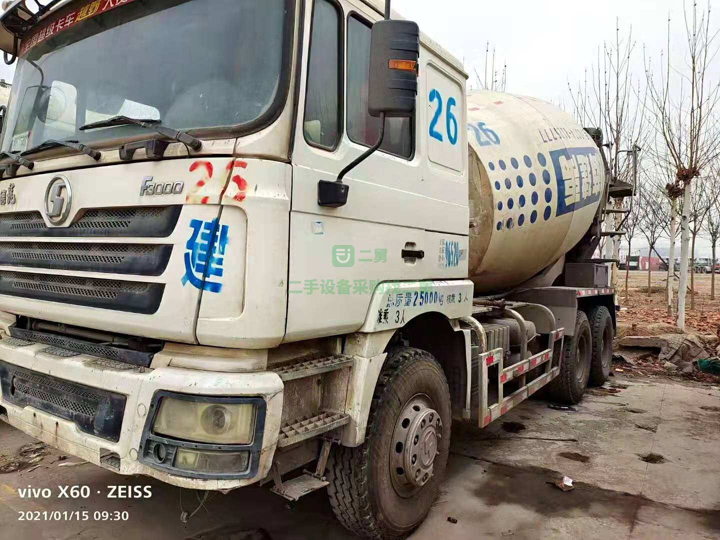 出售一臺14年德龍大十二方攪拌車  國四排放