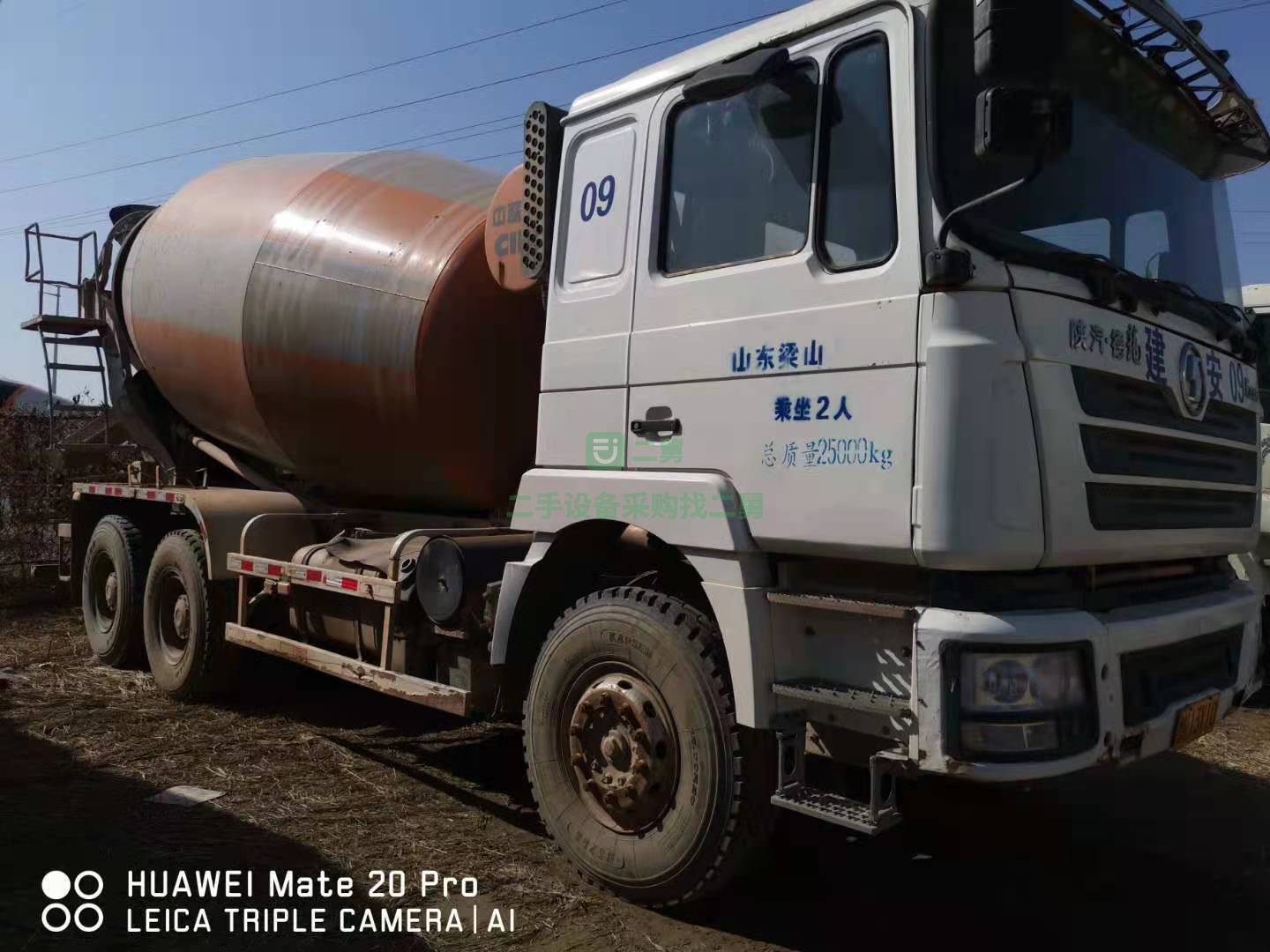 出售一臺14年德龍國四排放量攪拌車，中聯上莊
