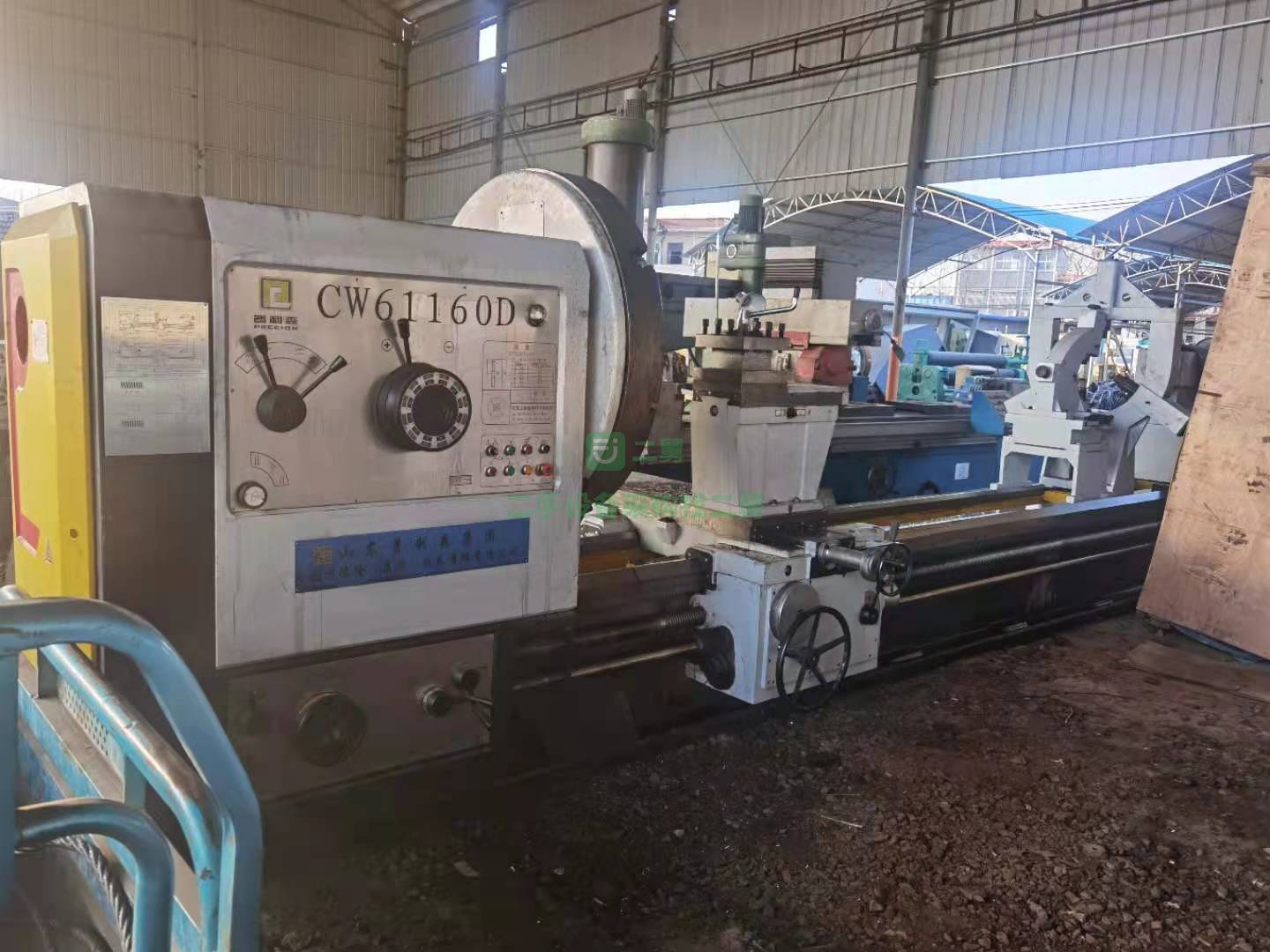 出售一臺車床:德州德隆普利森CW61160D