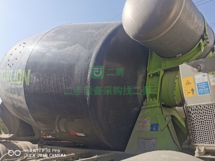 出售二手的輕量化大12方罐攪拌車