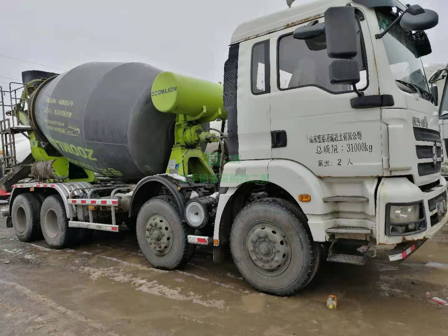 出售一臺17年德龍攪拌車，法規版