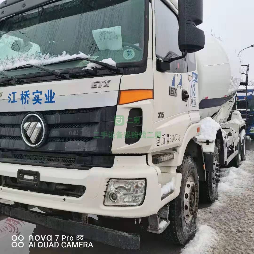 出售18年5月歐曼20方瑞江上裝攪拌車，國五排放量