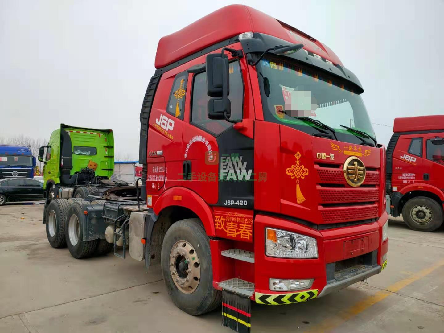 出售多臺新車J6P智慧2.0+牽引車  馬力460
