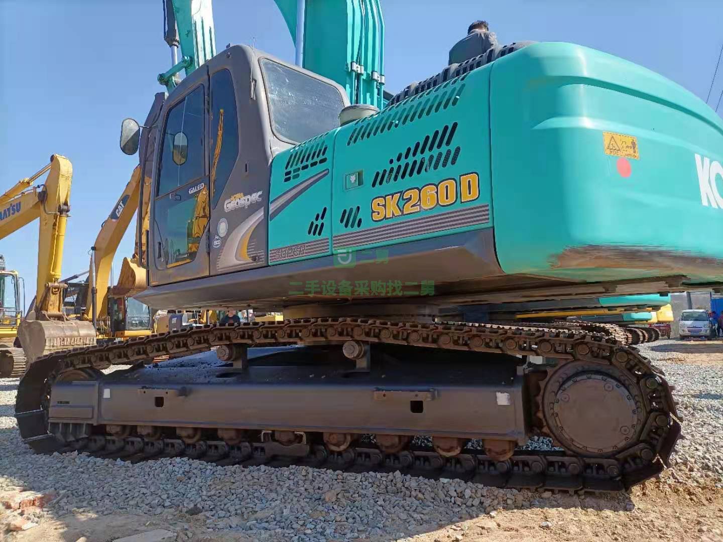 出售一臺是神鋼260進口報關車挖掘機