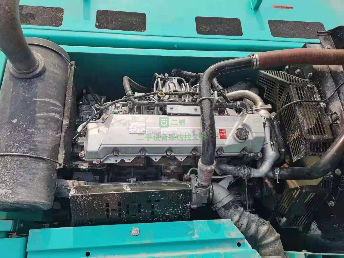 出售一臺是二手神鋼350挖掘機 報關(guān)進口車