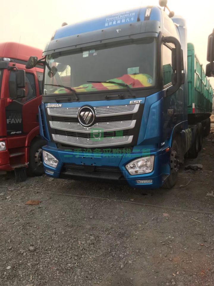 出售牽引車兩年8個月頂配歐曼EST510馬力