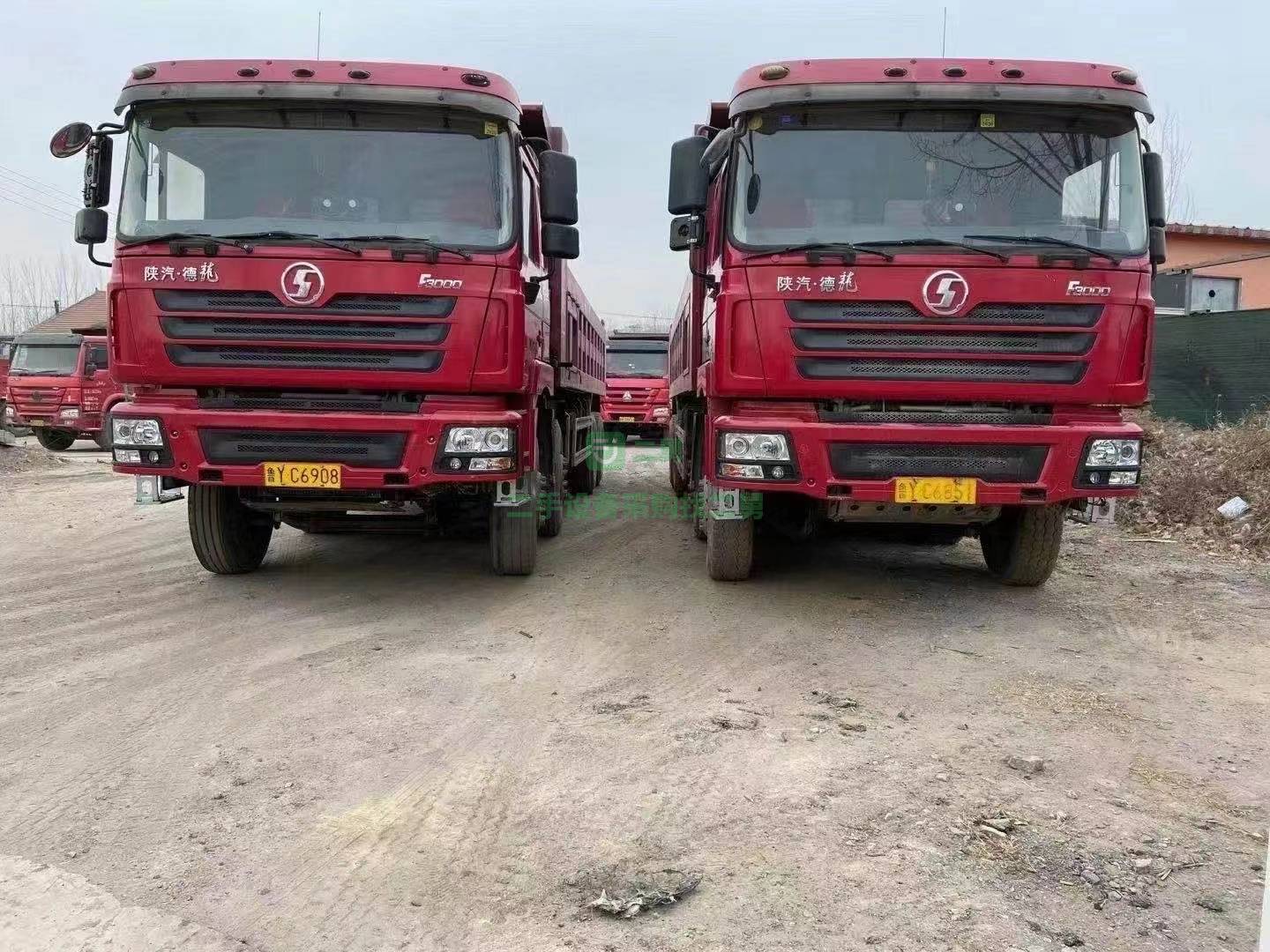 出售一臺臺16年國四德龍自卸車，原版車況大箱8.2米