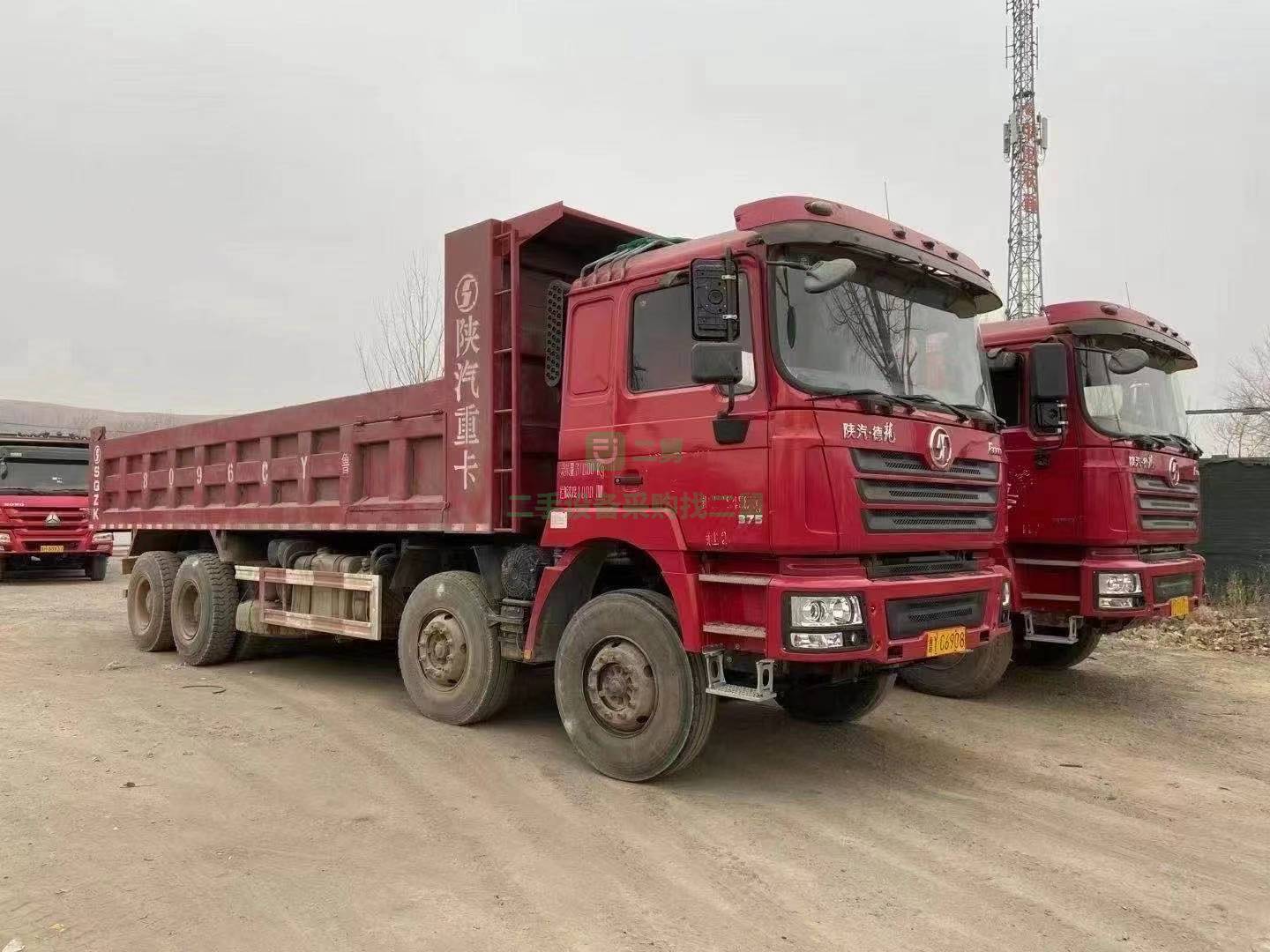 出售一臺臺16年國四德龍自卸車，原版車況大箱8.2米