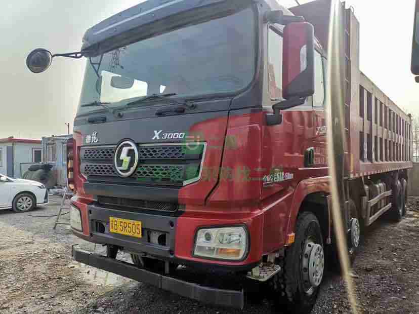出售19年的德龍Ｘ3000自卸車460馬力帶下臥大箱底十四邊十四