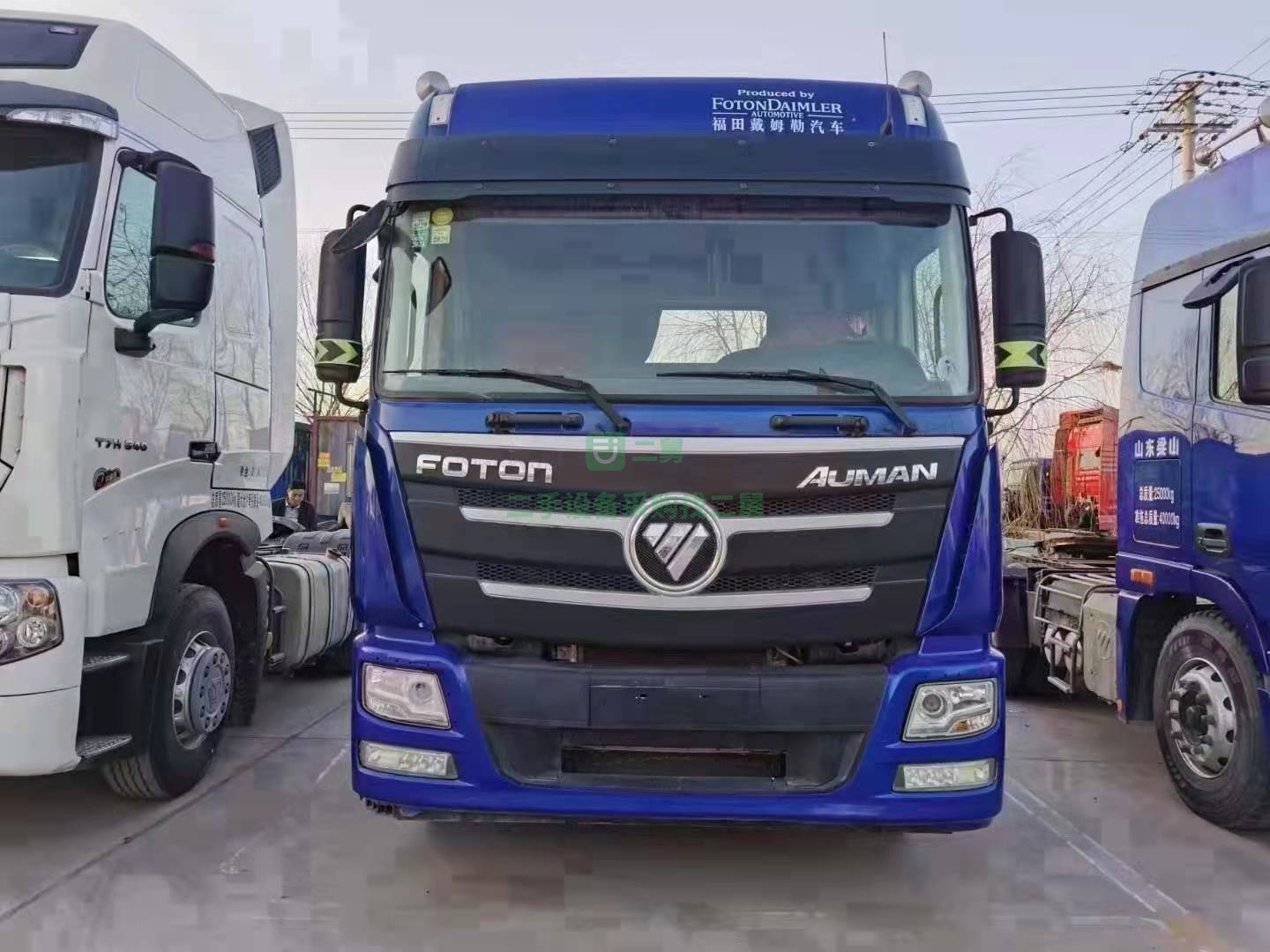 出售一臺19年1月歐曼430馬力牽引車，國五雙驅輕體