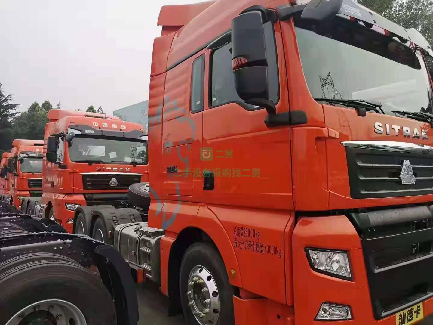 出售一臺汕德卡G7牽引車，540馬力