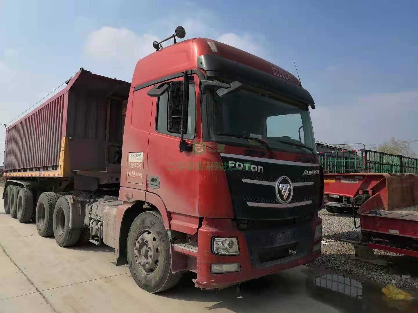 出售一臺歐曼GTL牽引車18年9月份上牌430馬力