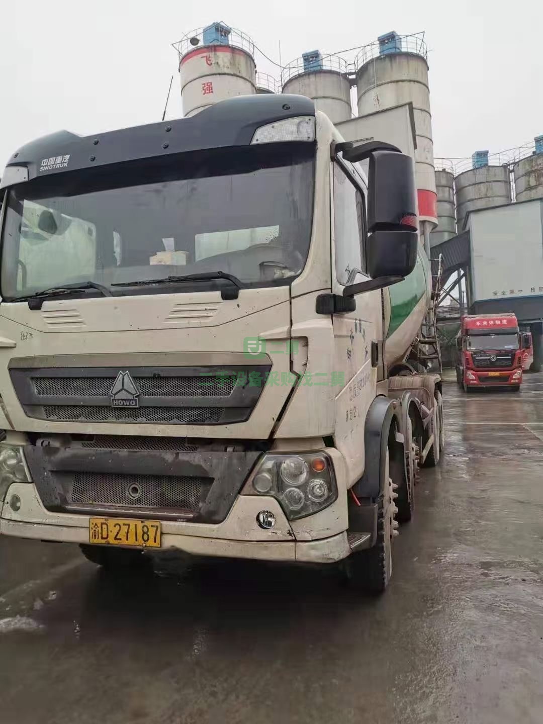 出售6臺17年精品輕量化大12方豪沃T5G攪拌車