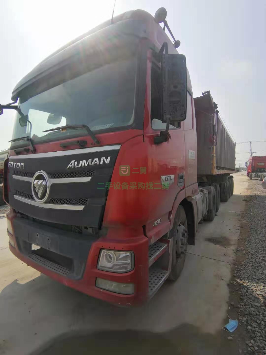出售一臺歐曼GTL牽引車18年9月份上牌430馬力