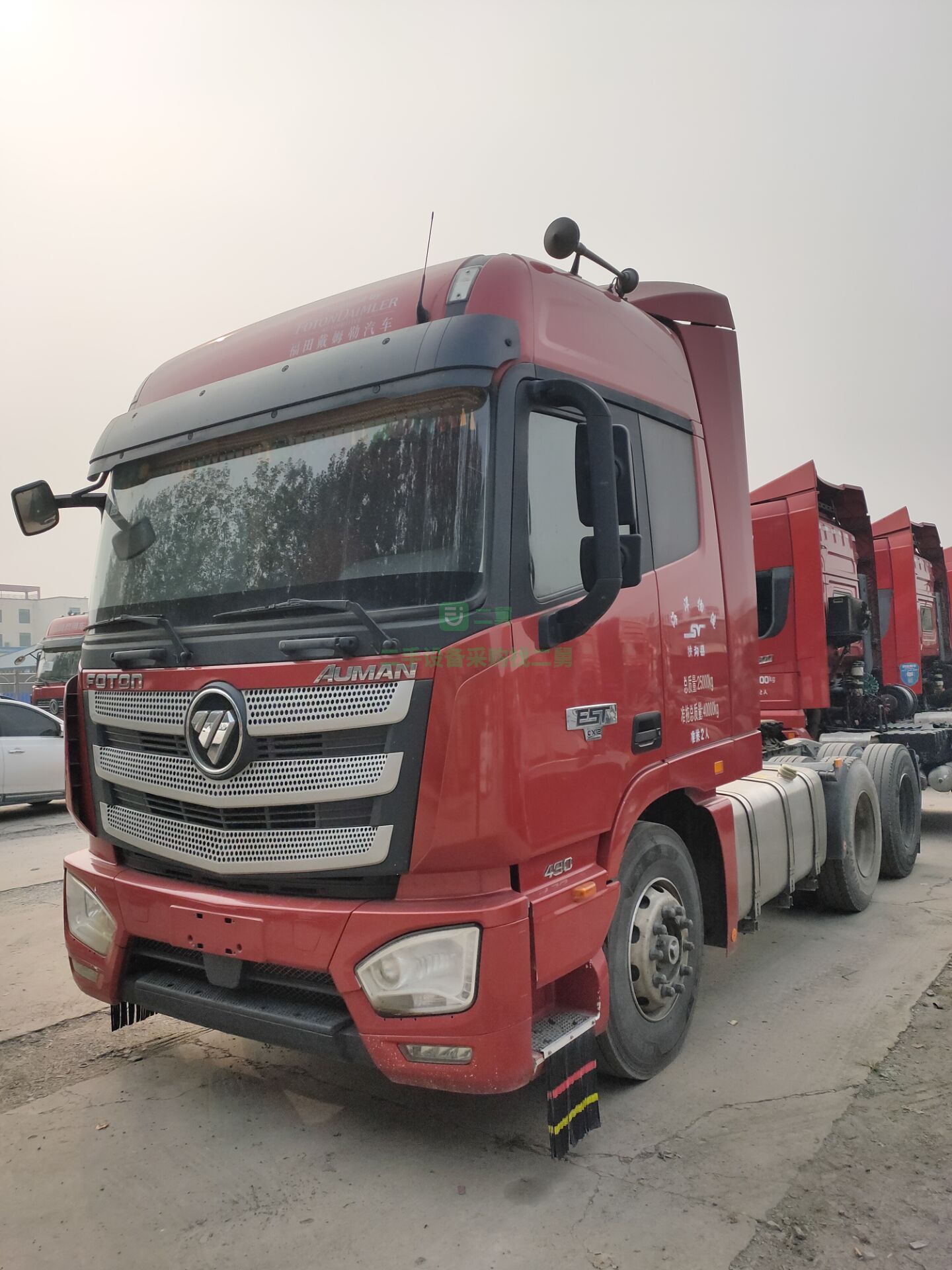 底價(jià)轉(zhuǎn)讓二手歐曼雙驅(qū)馬力460牽引車，車況好手續(xù)齊全包過戶