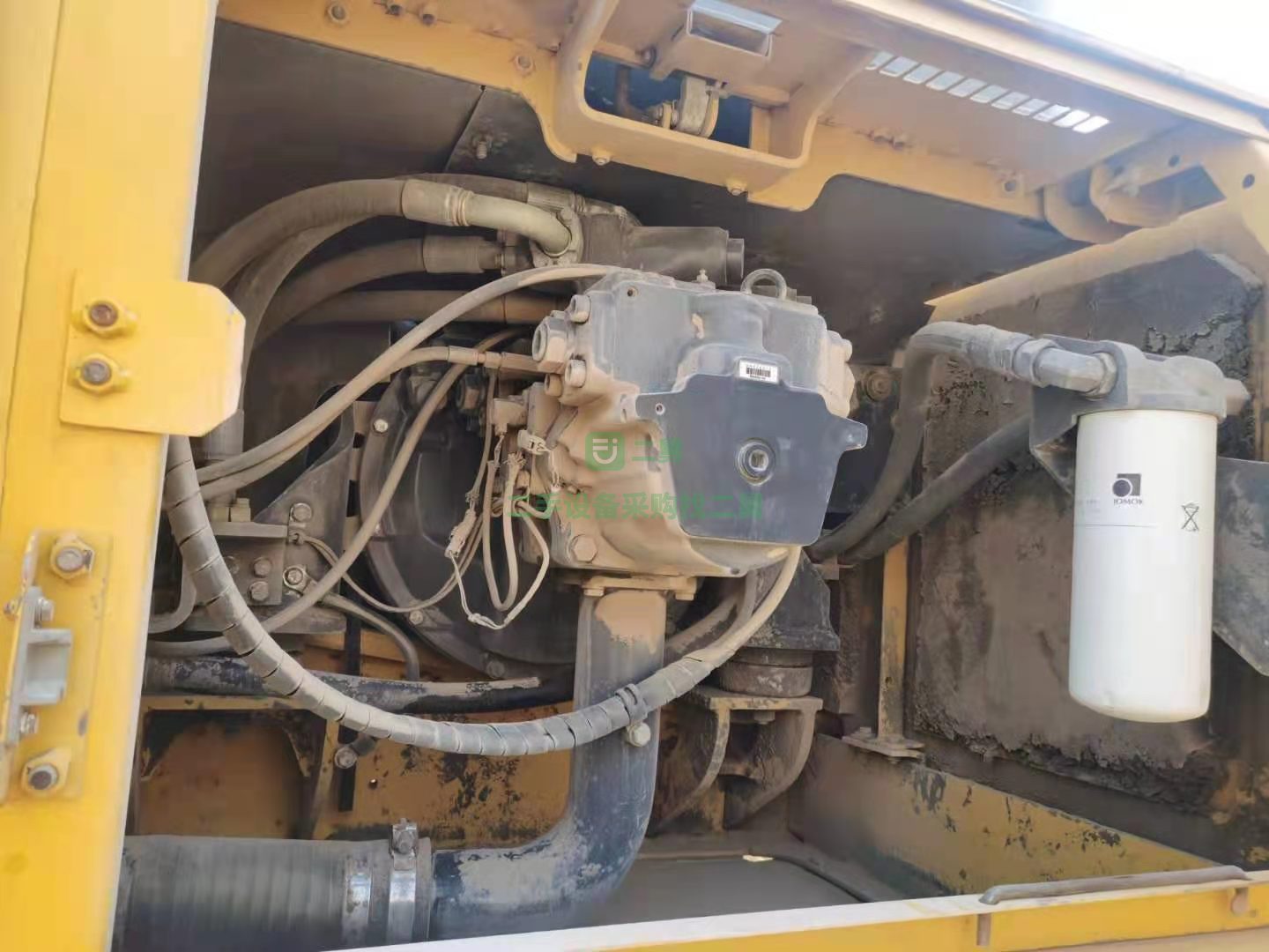 出售13年小松360-7挖掘機全車原版油漆