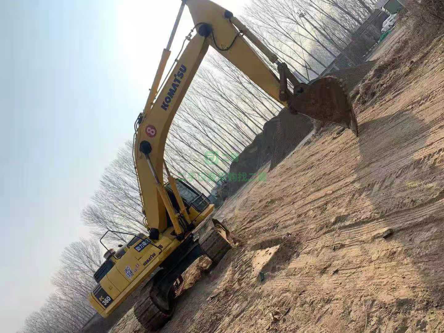 出售14年小松360-7挖掘機土方個人機
