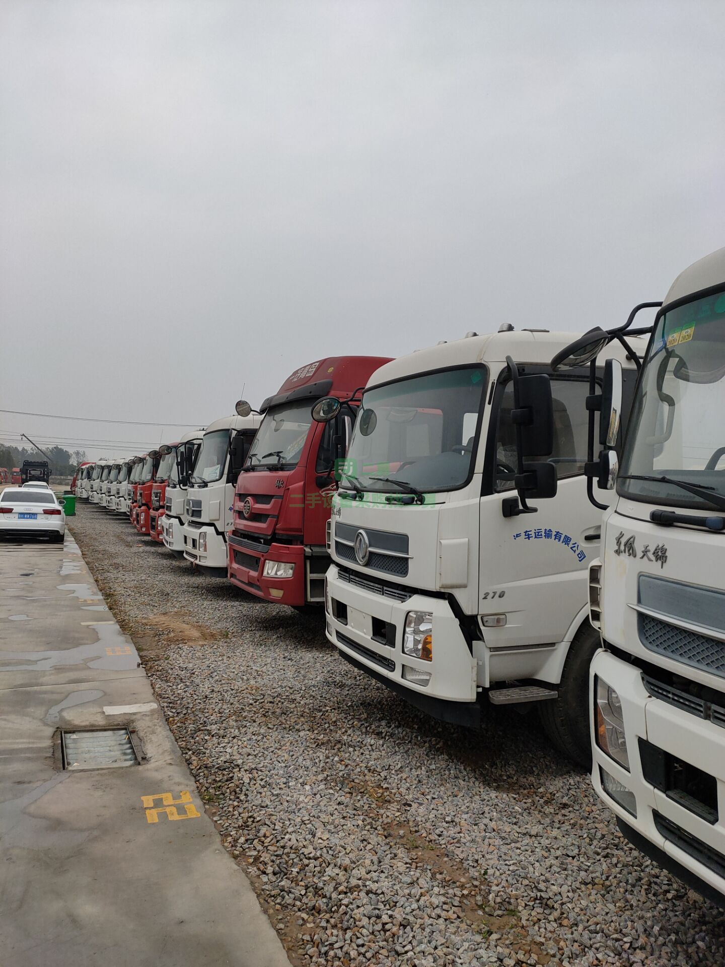 便宜出售二手德龍前四后八攪拌罐車20立方車況好手續齊全