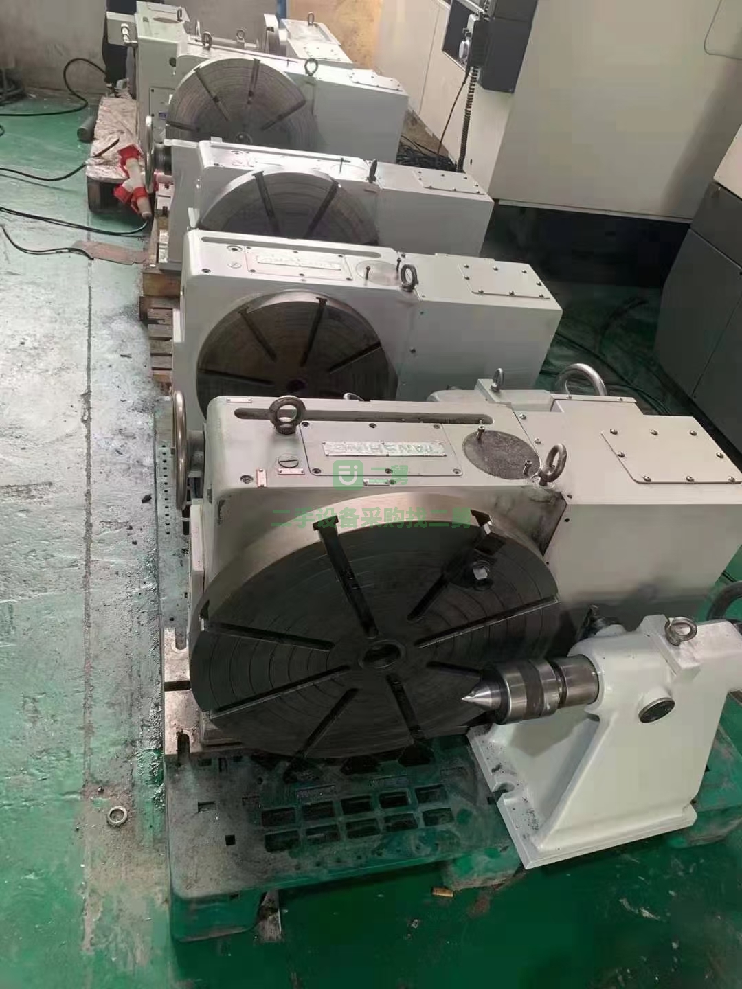出售臺灣譚興400四軸轉臺整套
