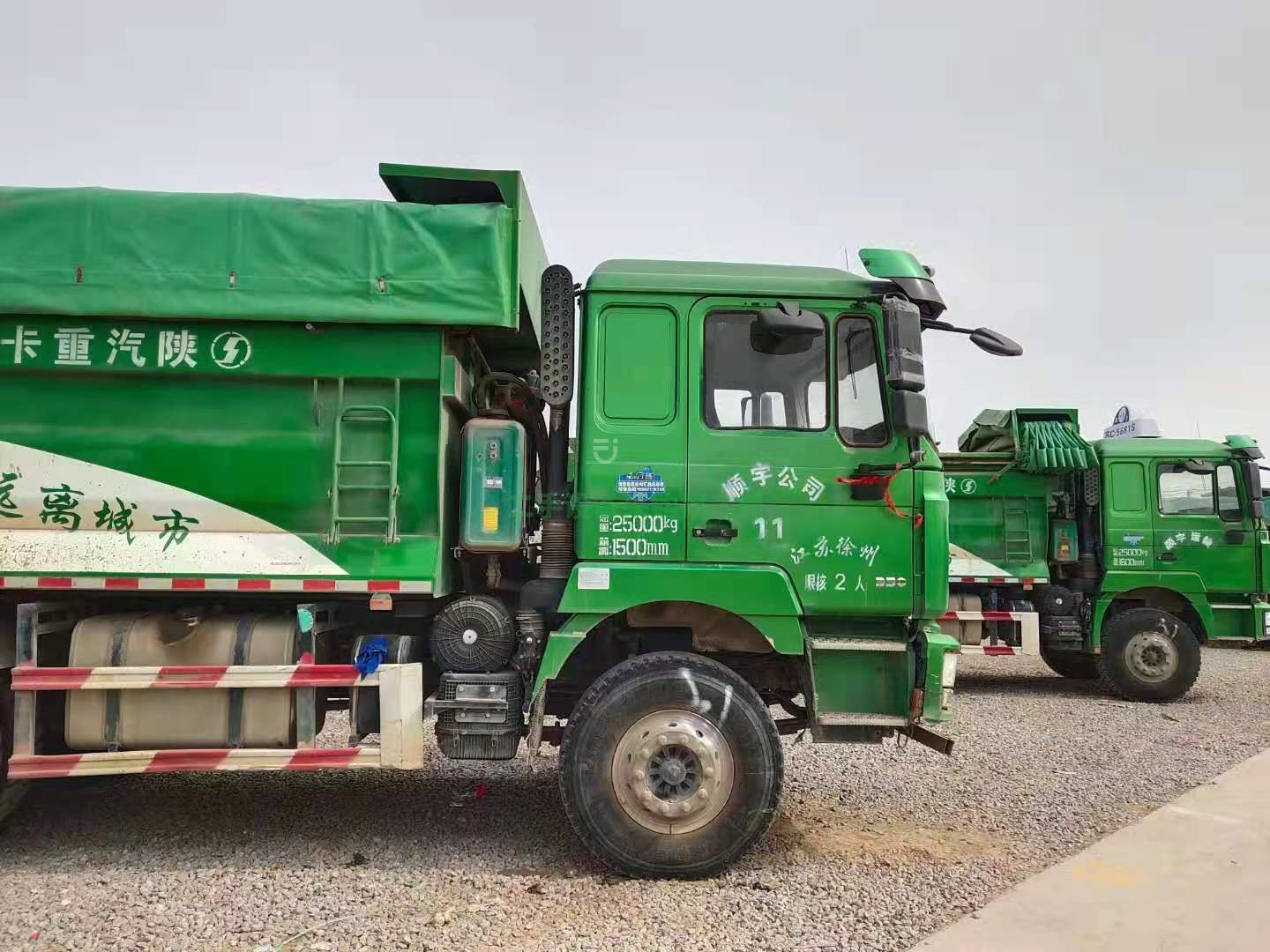 出售19年5月德龍F3000自卸車5.8米環保大箱