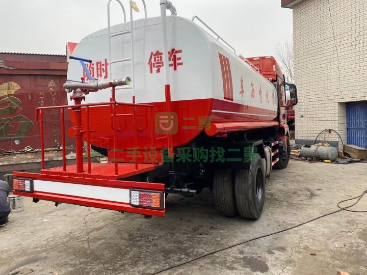 河北出售二手九成新的陜汽德龍新M3000灑水車