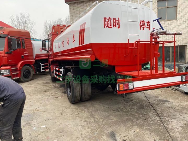 河北出售二手九成新的陜汽德龍新M3000灑水車