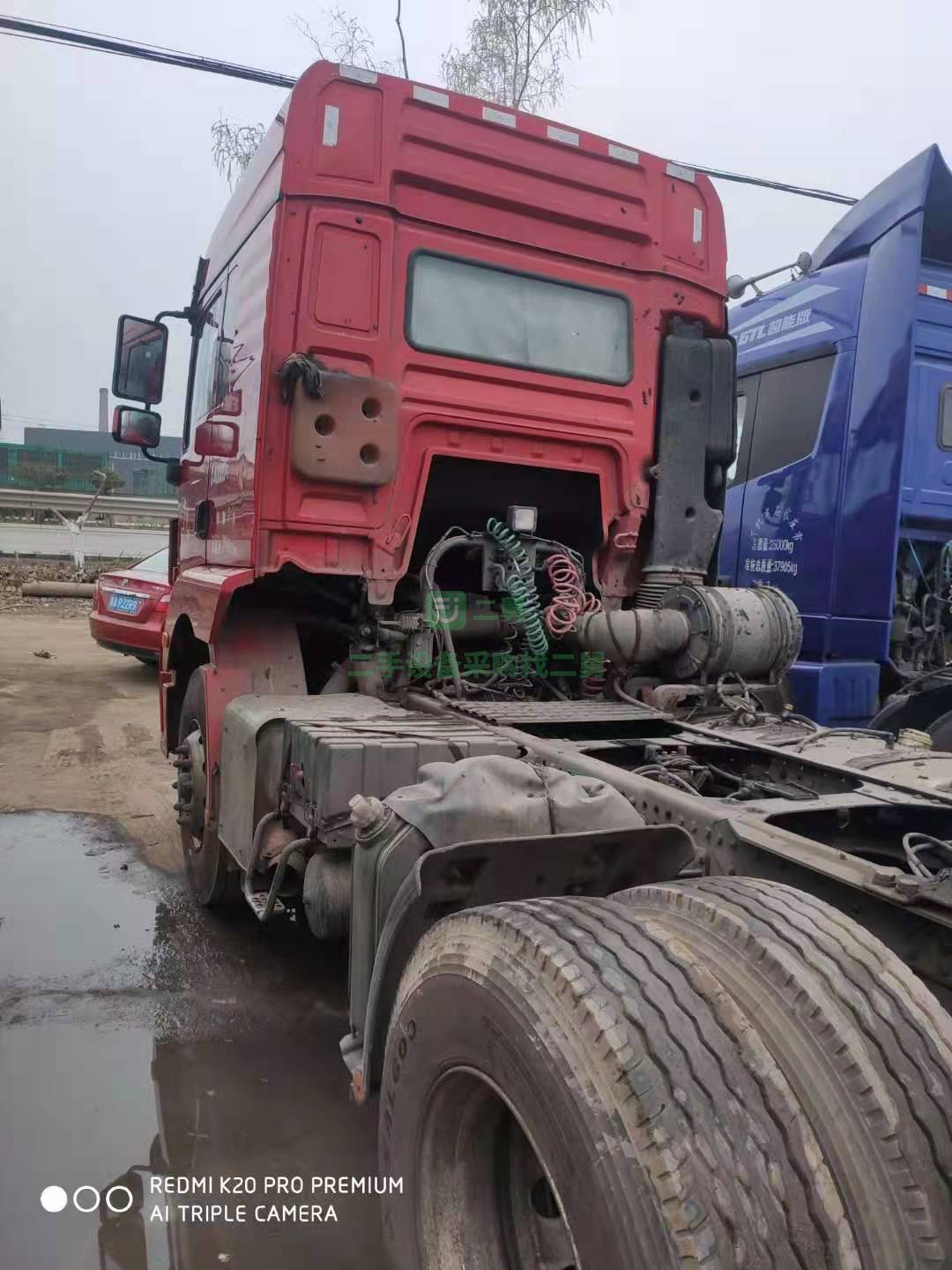 出售一臺17年6月德龍375馬力牽引車 全保險