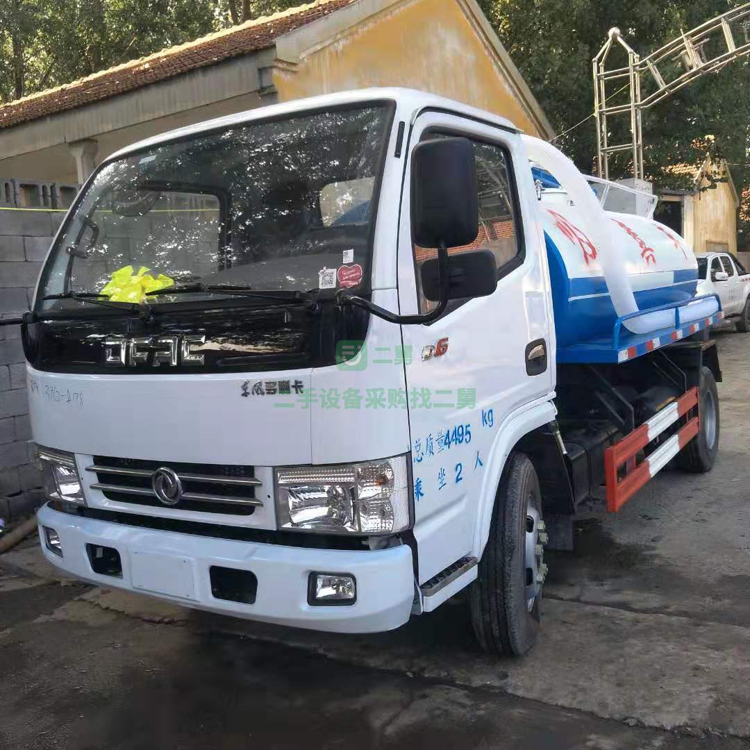 山東出售二手東風5立方吸糞車