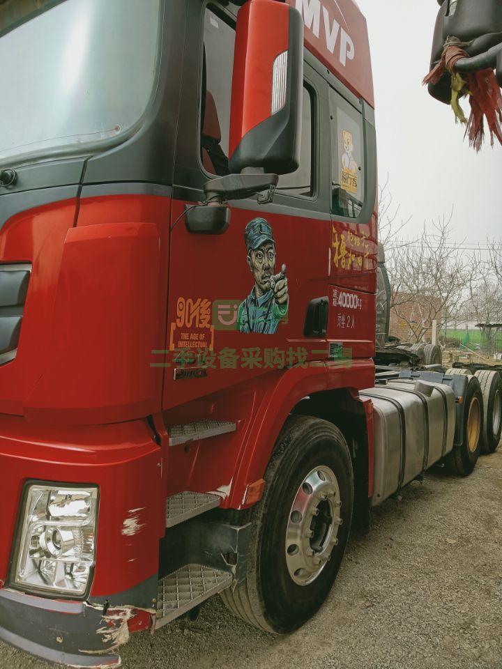 河北出售二手九成新的德龍x3000/430馬力牽引車