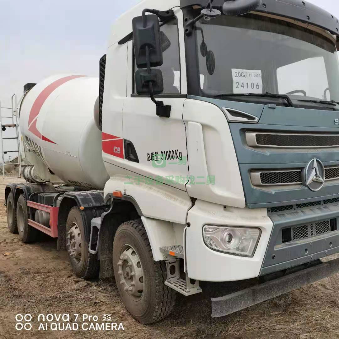 出售一臺20年庫存新車攪拌車，三一12方輕量化