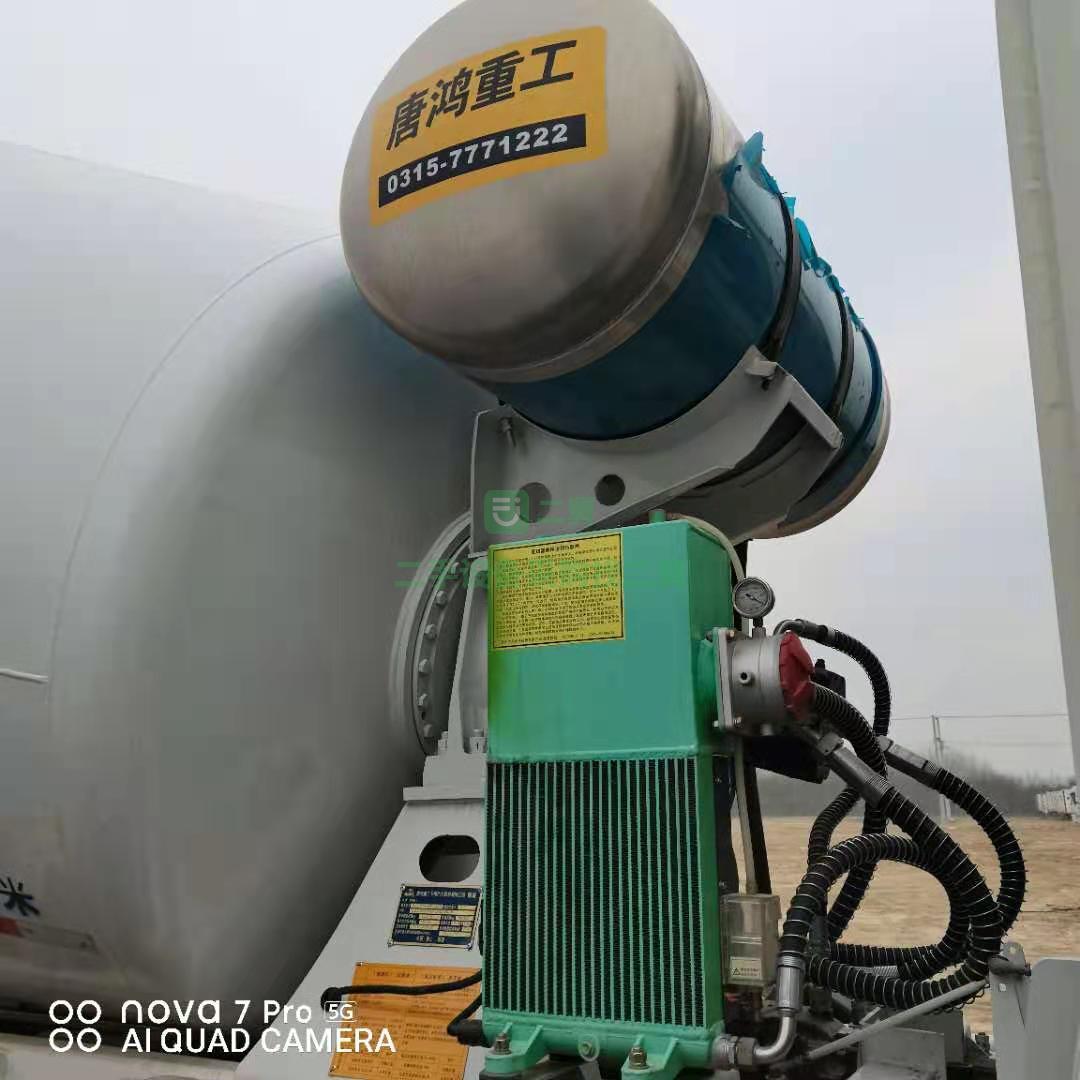 出售一臺20年庫存新車國六 豪沃TX340攪拌車，12方