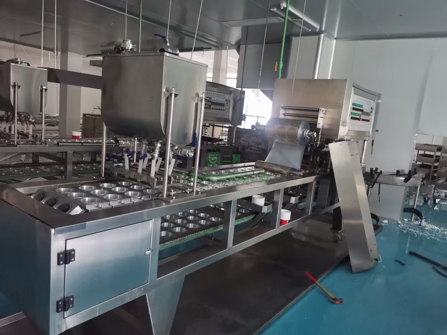 出售二手九成新的精品口杯罐裝機