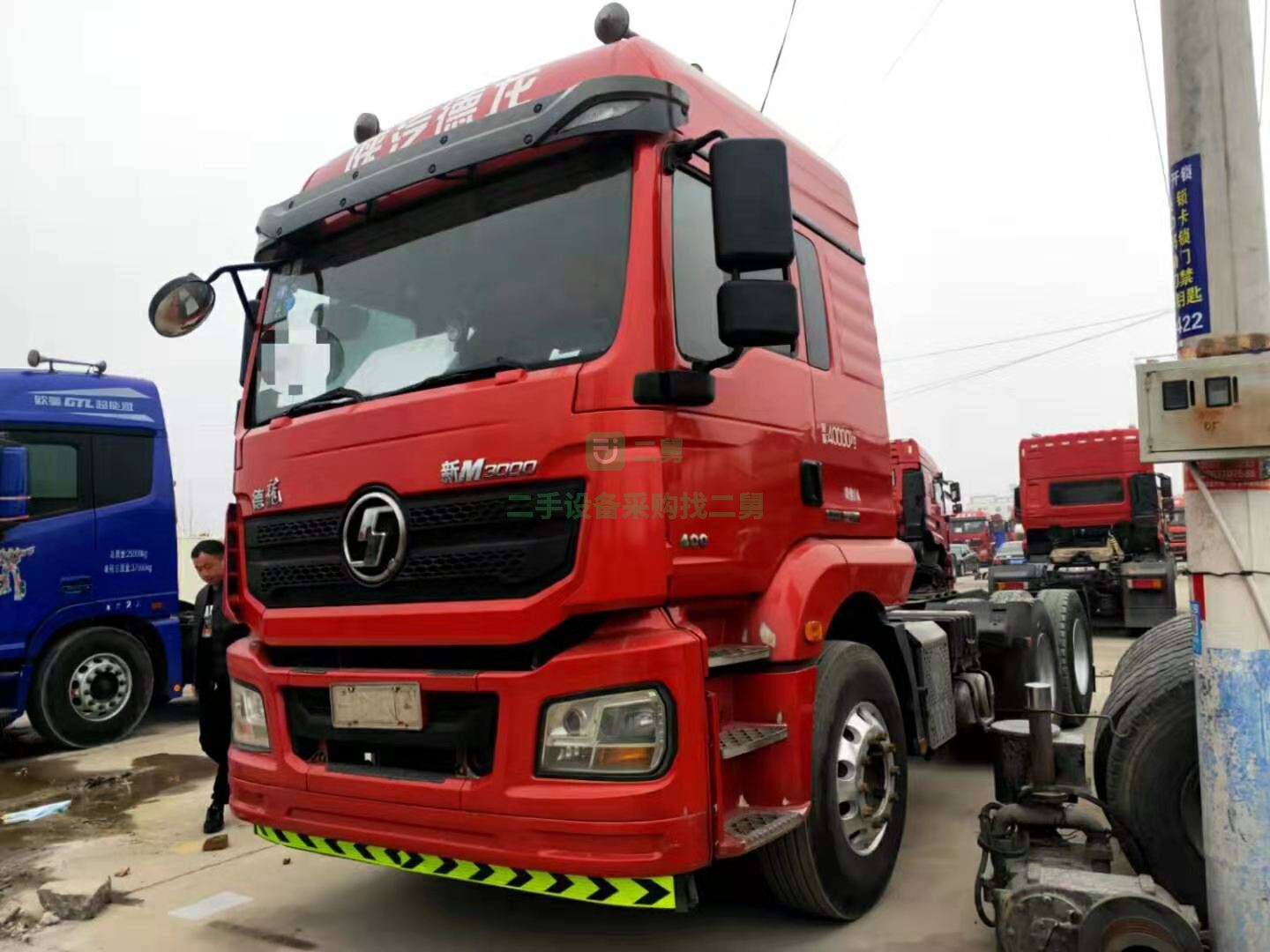 急售一臺19年5月德龍新M3000牽引車400馬力