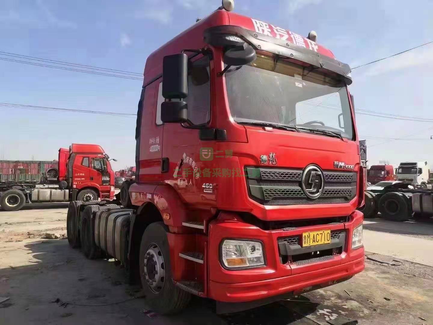 出售一臺19年9月德龍新M濰柴460馬力牽引車
