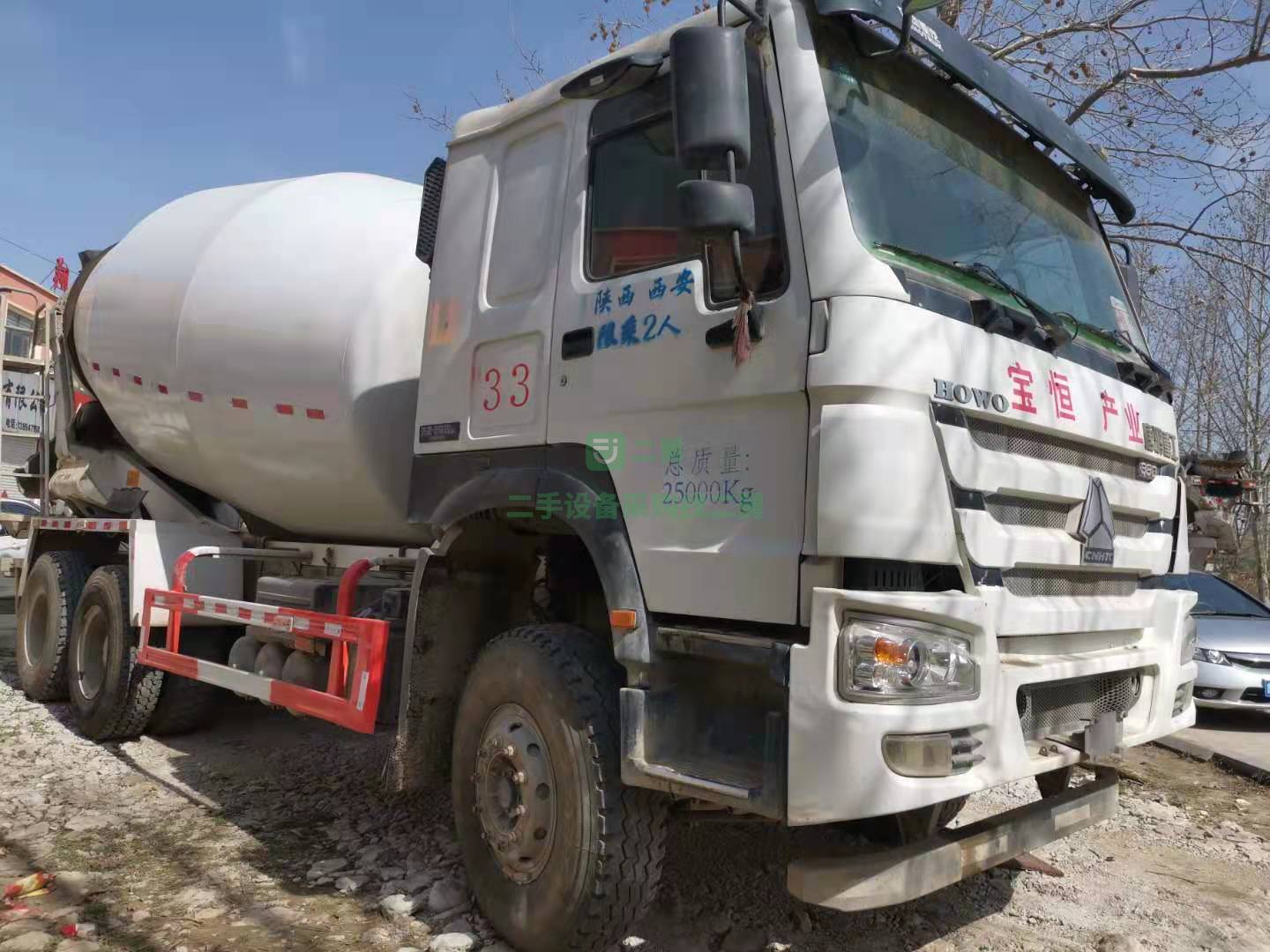 出售一臺18年豪沃國五排放攪拌車，唐鴻上莊
