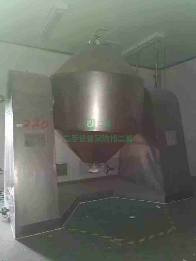 出售二手九成新的3000升雙錐真空回轉干燥機