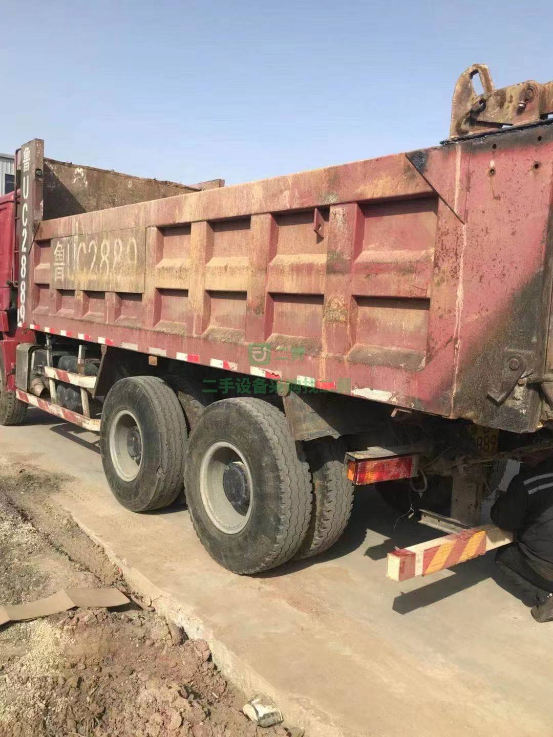 出售一臺16年國四排放量精品車況自卸車，全手續(xù)