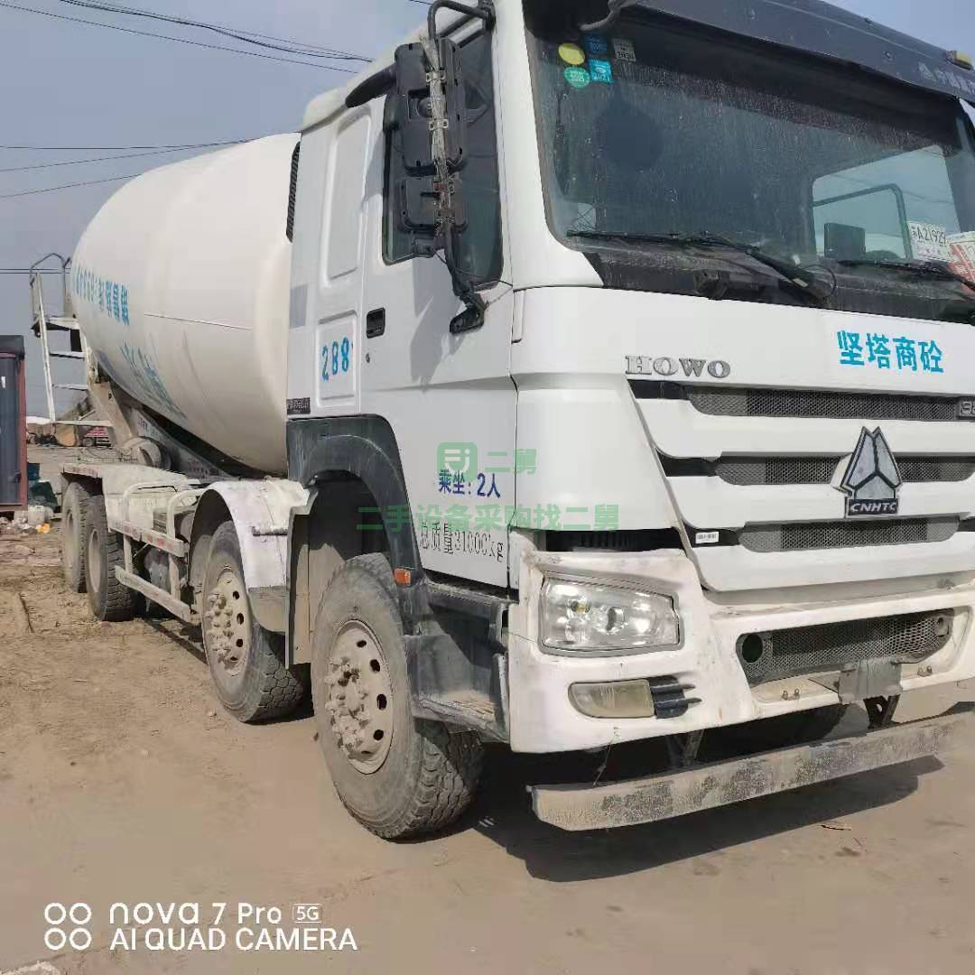 急售一臺18年國五豪沃大14拉16方攪拌車，唐鴻上裝